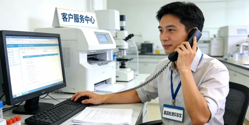 茂名家庭获得基因检测报告后与医