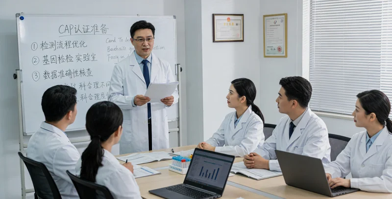 乌前旗家庭成员讨论基因检测与健