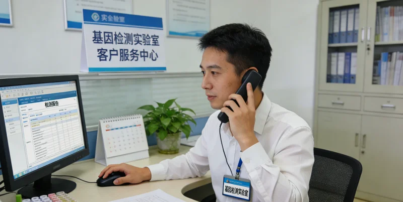 高邮遗传咨询师与居民沟通家族健