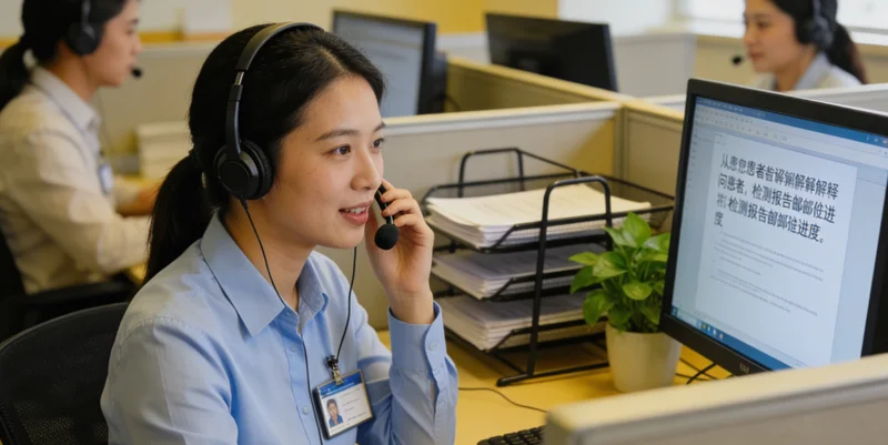 郴州医生为患者解读基因检测报告