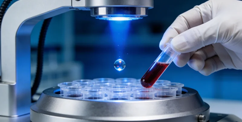 威海先进基因检测技术概念图