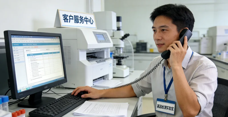 遂宁医生为患者进行遗传咨询解读