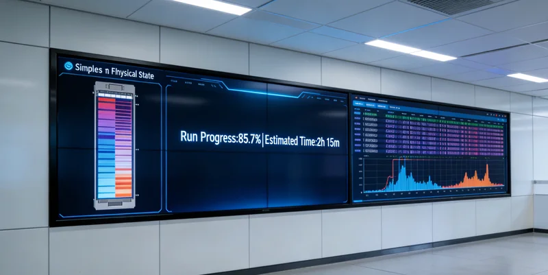 玉门合作实验室基因测序工作场景