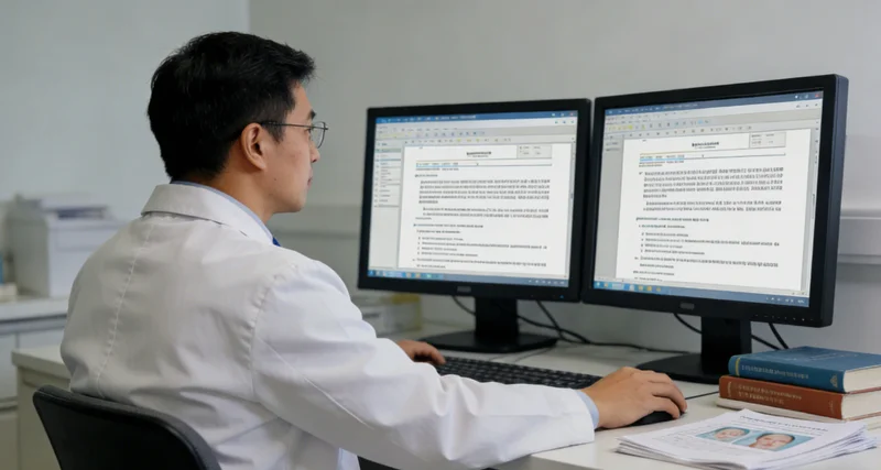 南宫市医院内镜中心进行胃镜检查