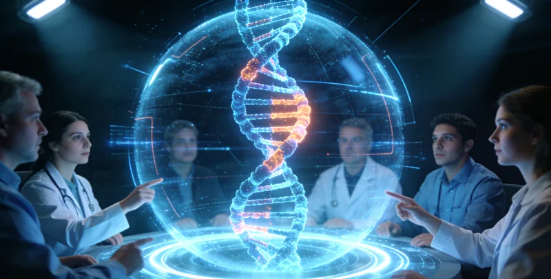 凯里女性进行遗传咨询场景