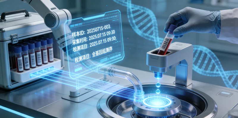 荔浦或桂林医院护士进行静脉血采