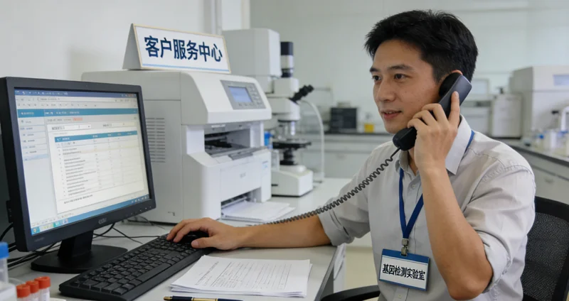 迪庆州遗传咨询医生与咨询者面对