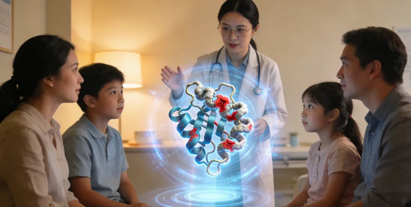 普洱市民在医院进行健康与遗传咨