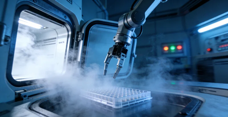 清远基因检测实验室内的DNA高