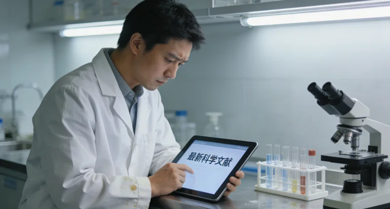 横州基因检测中心技术人员处理样