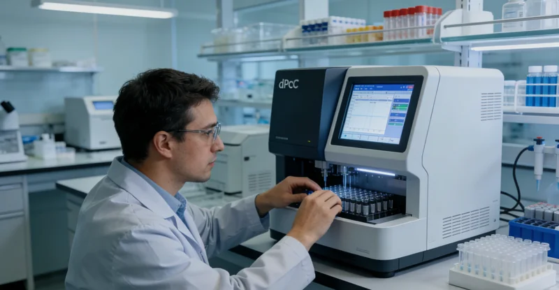 阿尔山女士查看阴性基因检测报告