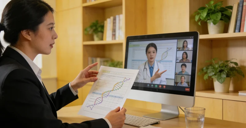 贵阳遗传咨询场景：专业人员在进