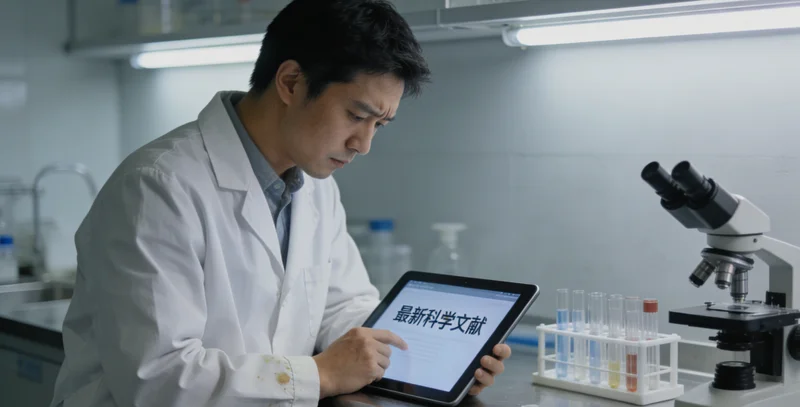 上海实验室技术人员进行DNA测