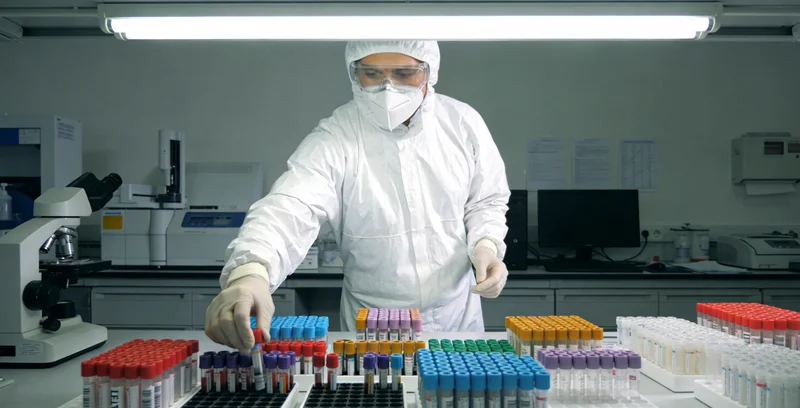 医生通过肠镜进行早期癌变筛查