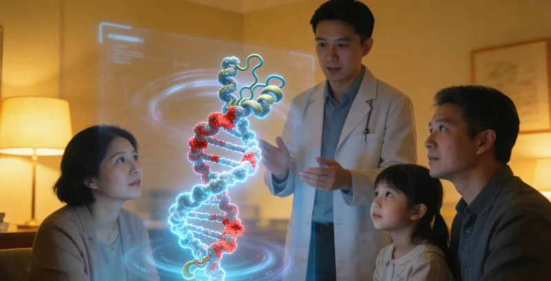 广水遗传咨询-医生与家庭沟通场