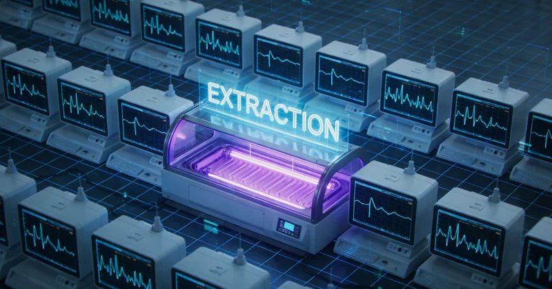 恩平护士进行无创口腔拭子采样