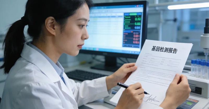 玉溪遗传咨询师解读基因检测报告