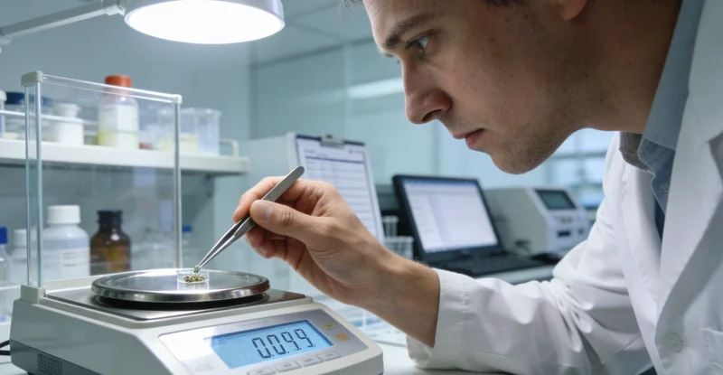 高端医学实验室内的基因测序仪器