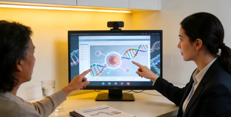 普宁遗传咨询师为家庭解读基因检