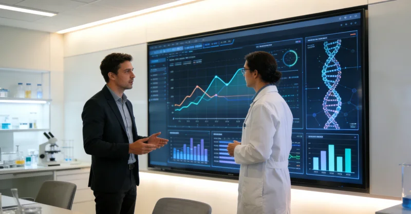 广州遗传分析师在电脑前仔细分析