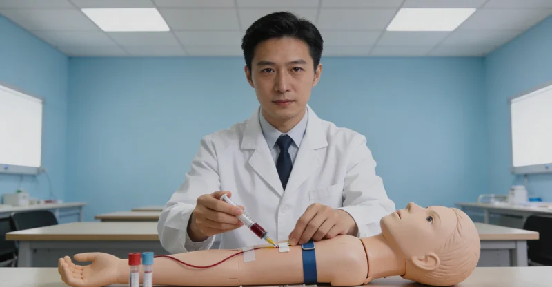 梅河口医院基因检测采血过程