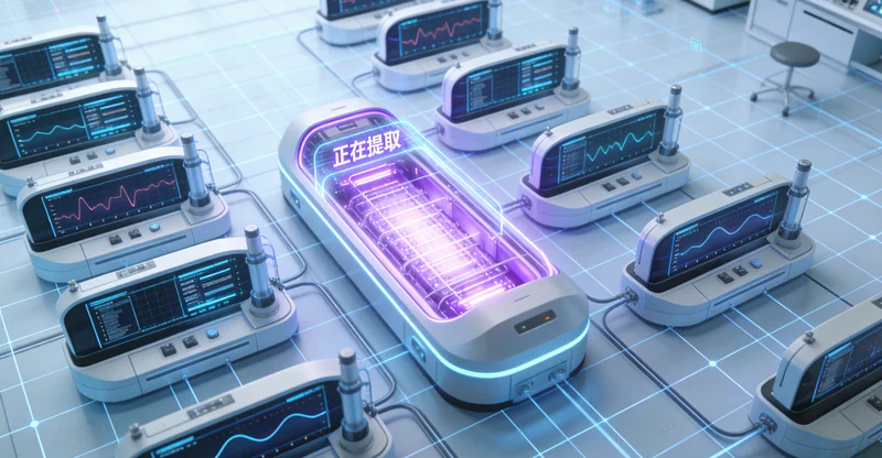 萍乡护士进行基因检测抽血采样