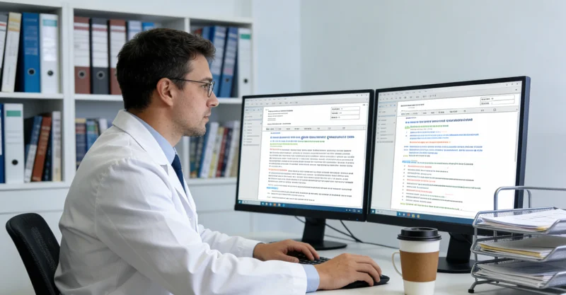 黔西家庭成员共同讨论健康报告与