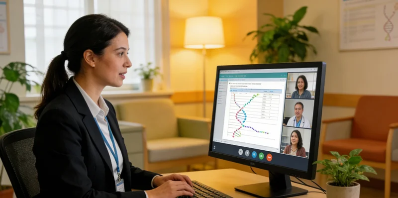 绵竹市民在医院向护士咨询健康问