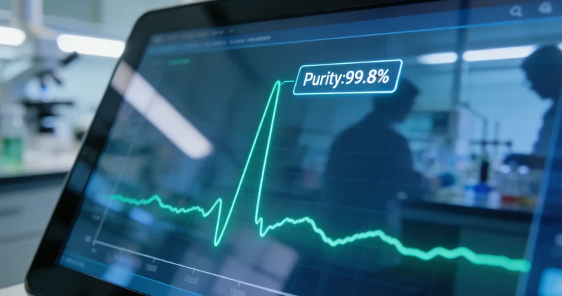 基因检测实验室技术人员进行样本