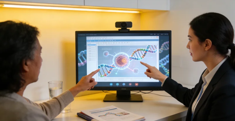 商丘医生与家庭进行遗传咨询沟通