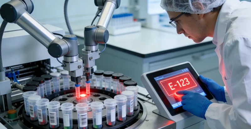 恩施男性进行健康检查与医生沟通