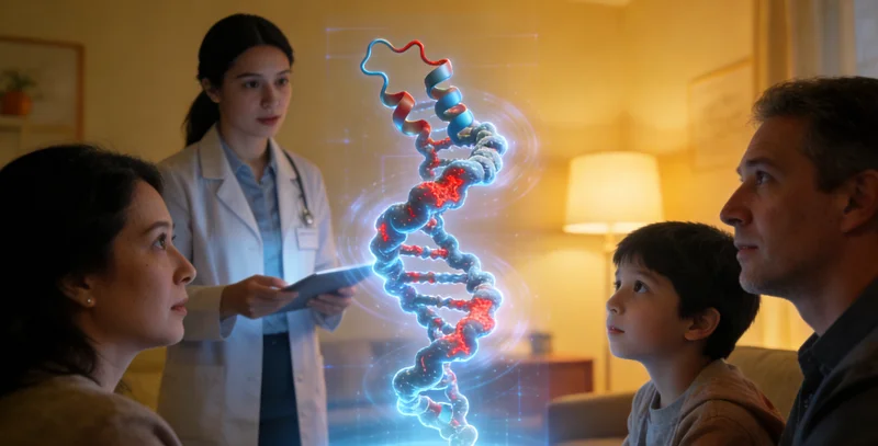 温岭遗传咨询师与家庭沟通场景