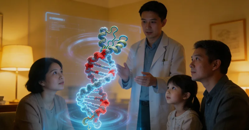 兴化医生为患者解读基因检测报告