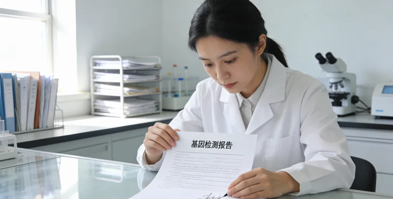 莆田遗传咨询师解读基因检测报告