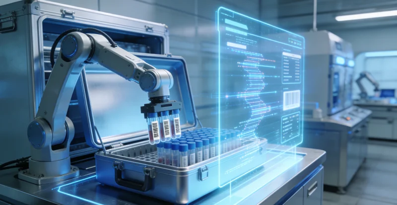 巴州医院进行无创基因采样