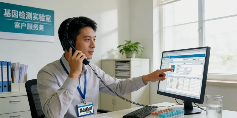 梧州女性进行基因检测采血或咨询