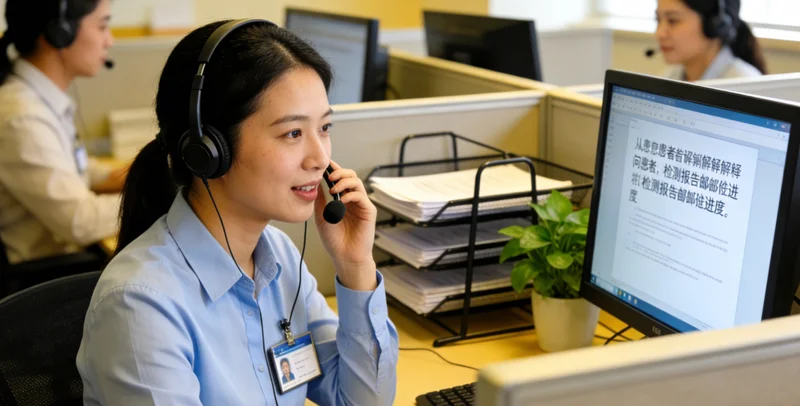 咸阳医生解读基因检测报告给患者