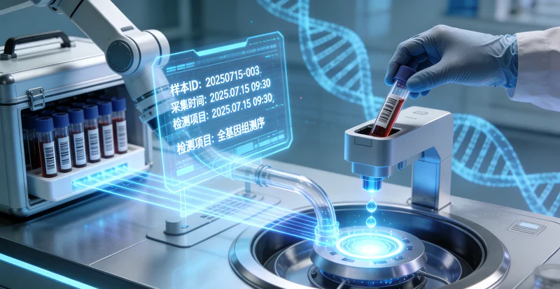 怒江州本地基因检测采样服务示意