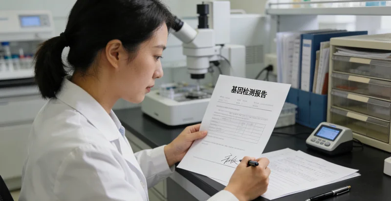 准旗患者查看基因检测报告