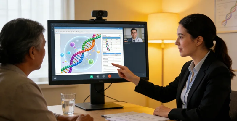 东宁遗传咨询师与家庭成员沟通癌