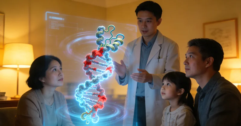 合肥医生为咨询者解读基因报告