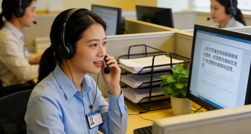 泸水遗传咨询师正在解读基因检测