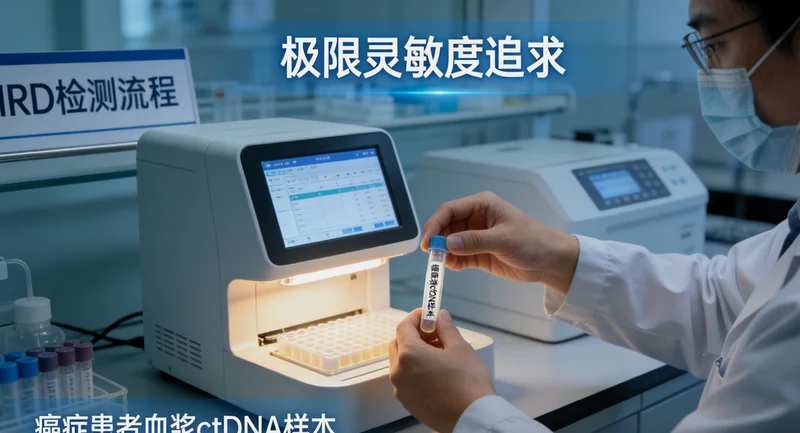 广安基因检测-采样与流程示意图