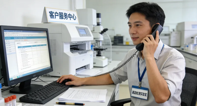 清镇医生为居民解读基因检测报告