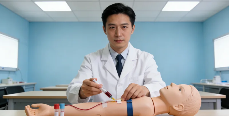 呼伦贝尔基因检测采样流程示意图