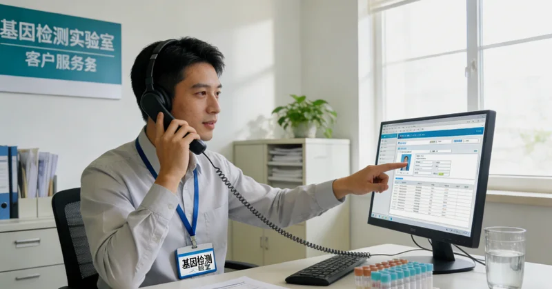 漳州女性获得基因检测报告并得到