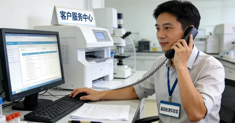 台山市民与遗传咨询师沟通基因检