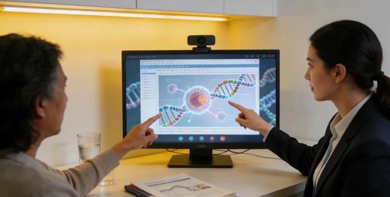 商洛胃镜与基因检测报告对比示意
