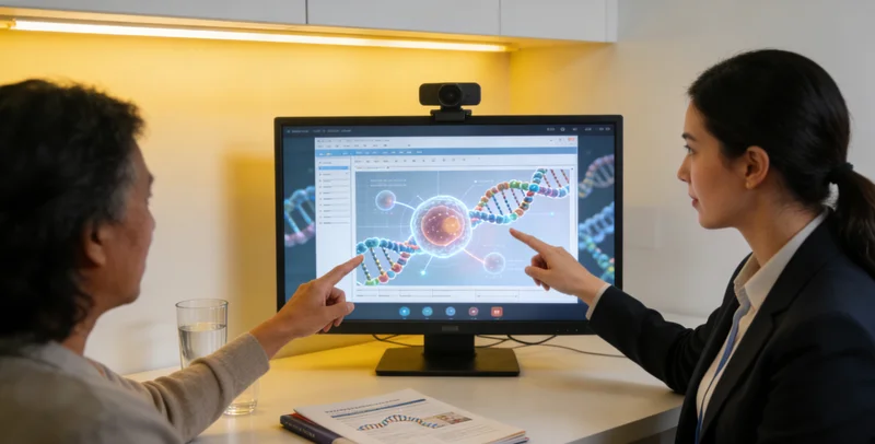 舟山遗传咨询专家与患者面对面沟