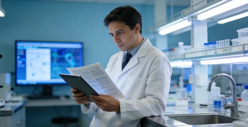 琼海现代化基因测序实验室内部工